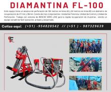 Diamantina FL-100 Rápida extracción de muestras 